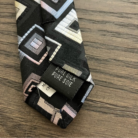 Carlo Monza silk tie Multicolor - Picture 2 of 4